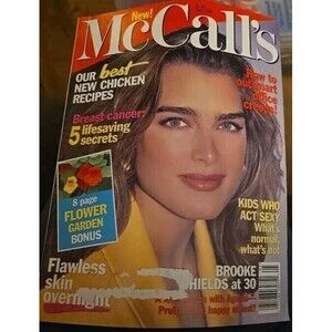 McCall's Magazine Vol 122 #8 May 1995 Brooke Shields, Five Lifesaving Secrets